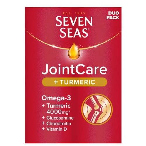 Seven Seas Joint Care Supplex et curcuma avec glucosamine - Approvisionnement pour 30 jours