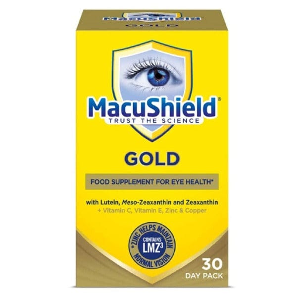 MACUSHIELD Macushield Gold Supplement for eye health - Pack of 90 Capsules (30 day pack)