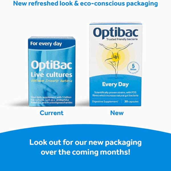 OptiBac Probiotics OptiBac for Every Day Probiotics Pack of 30 Capsules 5060086610079