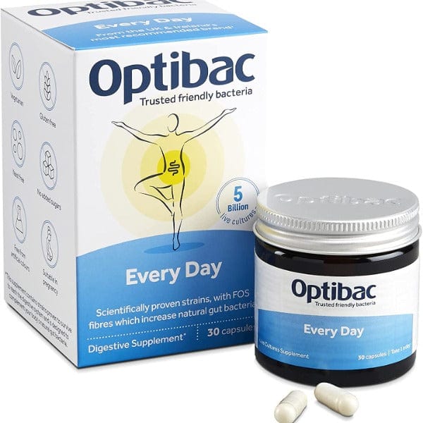 OptiBac Probiotics OptiBac for Every Day Probiotics Pack of 30 Capsules 5060086610079