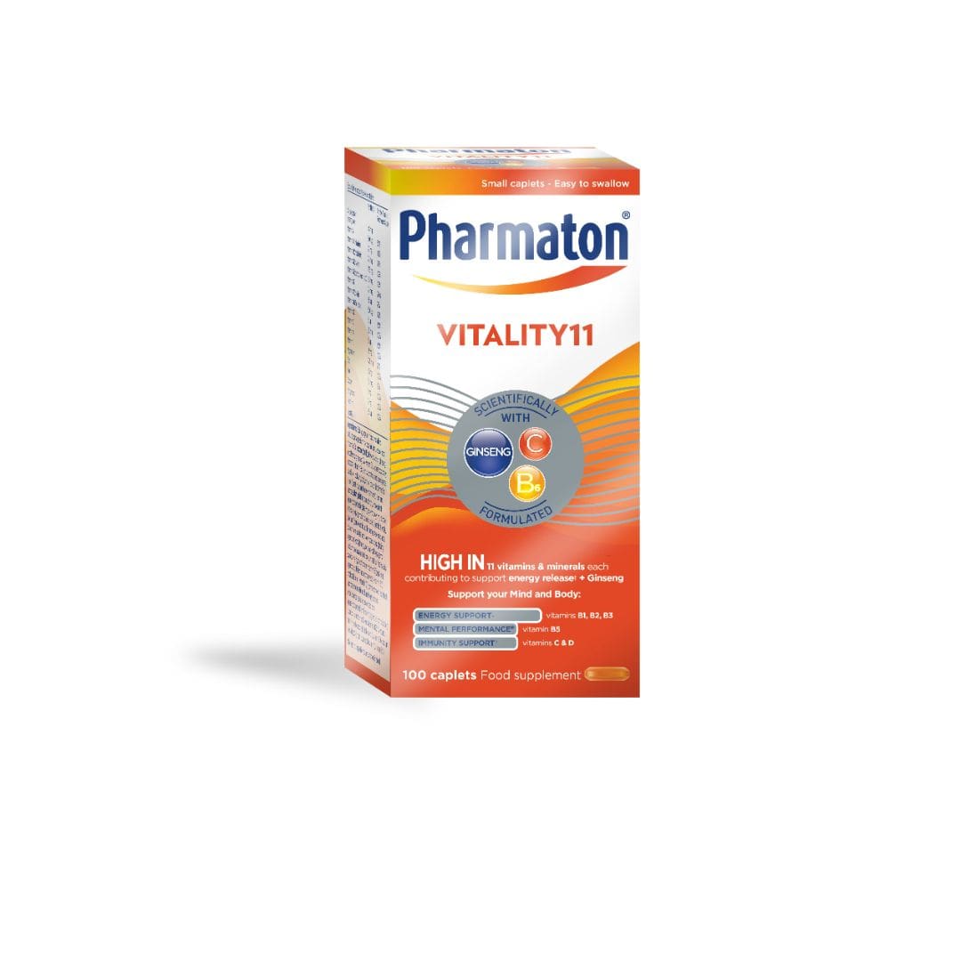 Pharmaton Multivitamins Pharmaton Vitality 11 Multivitamin and Mineral Capsules, 100 Capsules