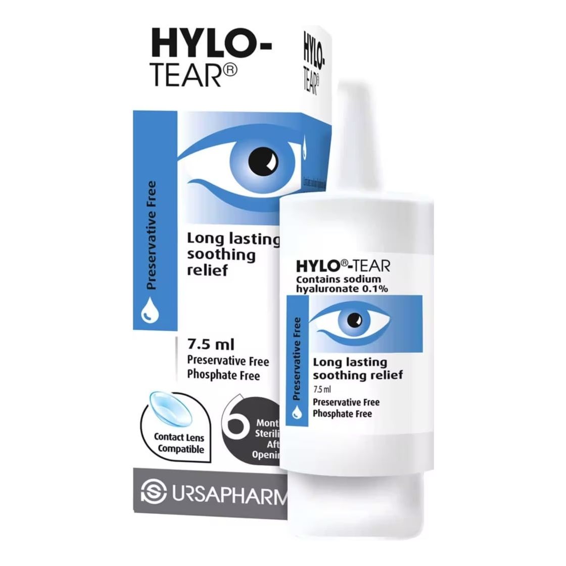 Hylo Tear Hylo Tear Eye Drops for Dry Eyes triple pack, 3 x 7.5ml