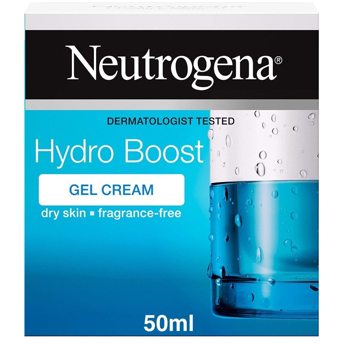 Neutrogena Hydro Boost Gel Cream Moisturiser, 50 ml